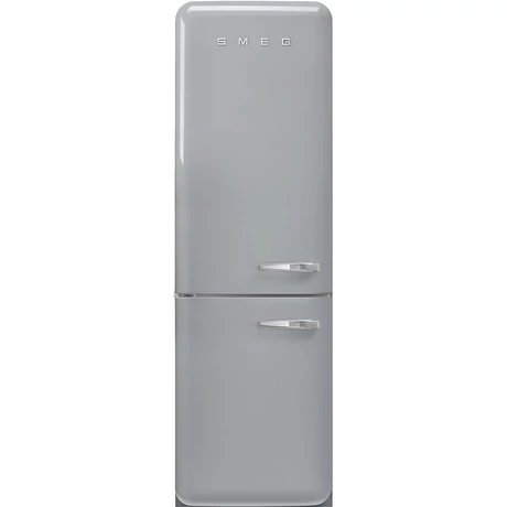 SMEG KOMBINÁLT HŰTŐ ÉS FAGYASZTÓ, 60,1x196,8 cm, ezüst