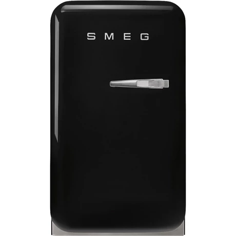 SMEG MINI BAR, retro, 40,4x74 cm, bal oldali pántok, fekete