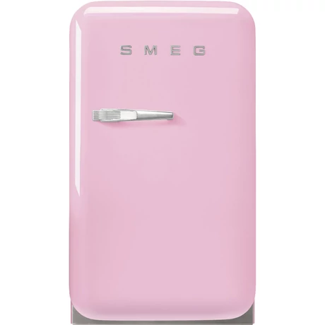 SMEG MINI BAR, retro, 40,4x74 cm, jobb oldali pántok, rózsaszín