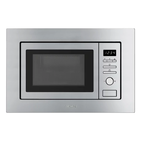 SMEG MIKROHULLÁMÚ SÜTŐ, Universal design, beépíthető, 20 liter, inox