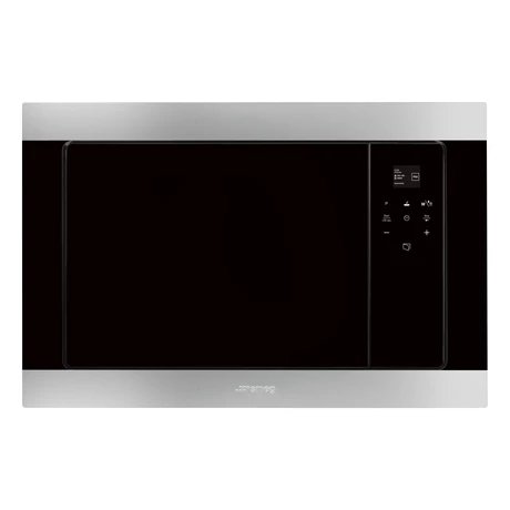 SMEG MIKROHULLÁMÚ SÜTŐ,Classic,beépíthető,20 liter, 5 funkció,TFT kijelző,full touch,rozsdamentes acél/ fekete üveg