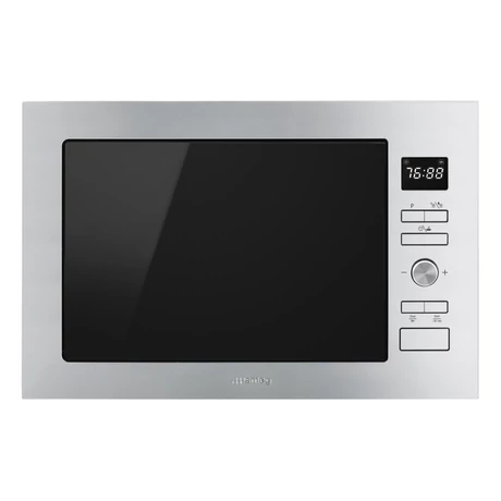 SMEG MIKROHULLÁMÚ SÜTŐ, Selezione design, beépíthető, 25 liter, inox