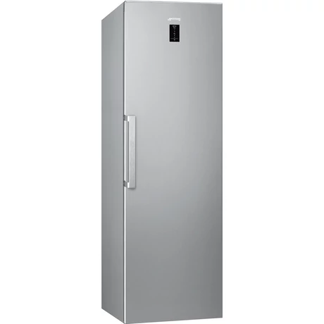 SMEG SZABADONÁLLÓ HŰTŐ, 59,5x186 cm, fordítható ajtó, külső LCD kijelző, inox