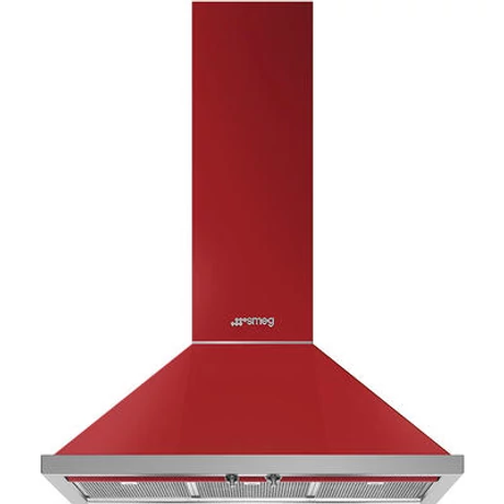SMEG KÜRTŐS PÁRAELSZÍVÓ, Portofino design, 90 cm, piros