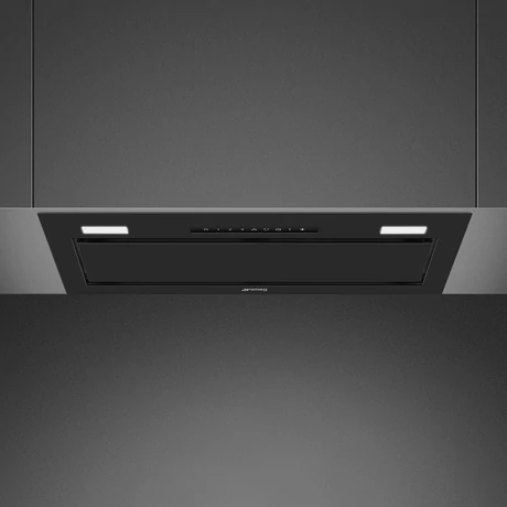 SMEG BEÉPÍTHETŐ PÁRAELSZÍVÓ, Universal design, 60 cm, matt fekete