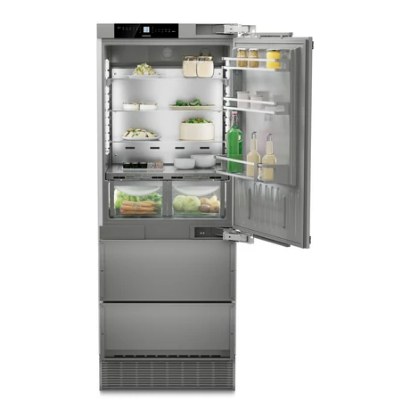 Liebherr Integrálható hűtő-fagyasztó-kombináció BioFresh-sel és NoFrost-tal