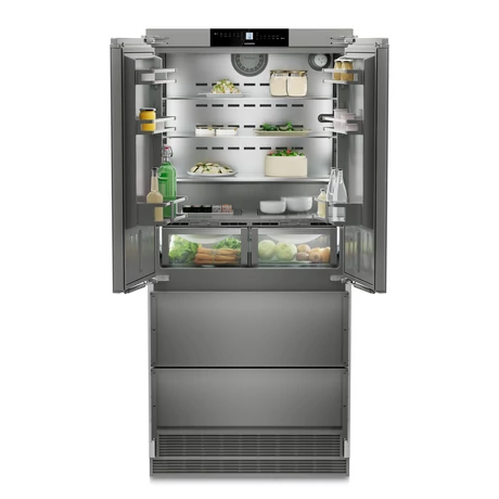 Liebherr Integrálható hűtő-fagyasztó-kombináció BioFresh-sel és NoFrost-tal