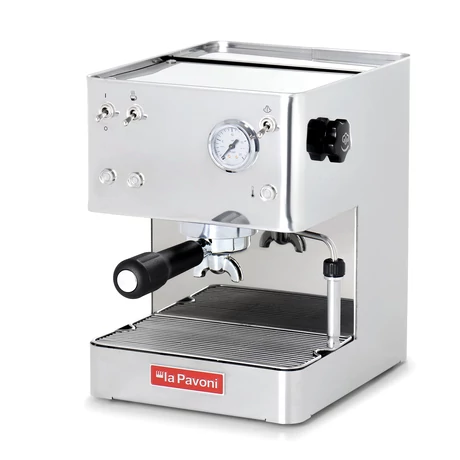 La Pavoni Casa bar félautomata kávéfőző, inox