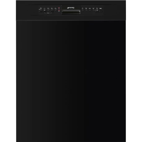 SMEG BEÉPÍTHETŐ MOSOGATÓGÉP, 60 cm, 13 teríték, 5 funkció, 3 hőmérséklet, fekete front és panel