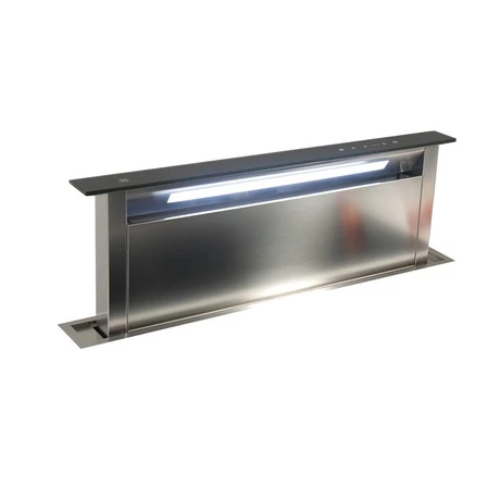Sirius - Páraelszívó S-DD2 TC/L EM 118 fekete üveg/inox motor nélkül