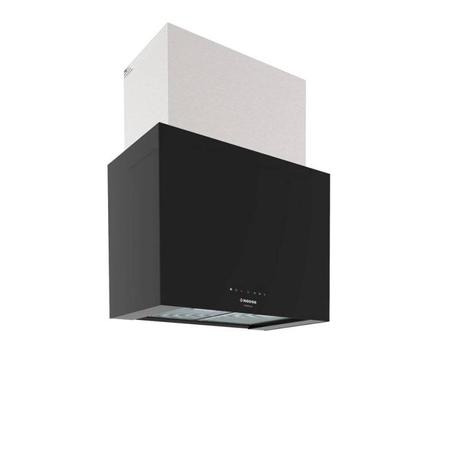NODOR - Páraelszívó NorBreeze CUBE GLASS ECO 70 BK