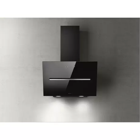 ELICA SHY-S BL / A/60 fali páraelszívó, design, 60 cm, fekete üveg