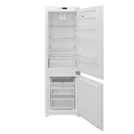 EVIDO IGLOO 332W beépíthető hűtő és fagyasztó, 54x177 cm, 2 ajtós, 242 l, E energiaosztály, fordítható ajtó, fehér