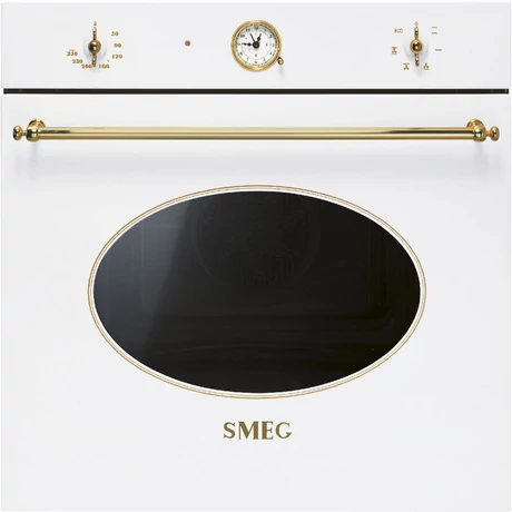 SMEG LÉGKEVERÉSES SÜTŐ, Colonial design, 60 cm, analóg, fehér