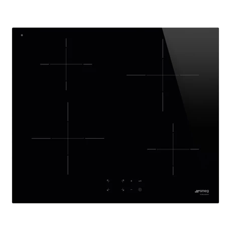 SMEG INDUKCIÓS FŐZŐLAP,Universal ,ultra-lapos,60cm,4 booster,9f,érintőszenzoros vez.,keret nélküli egyenes élű üveg
