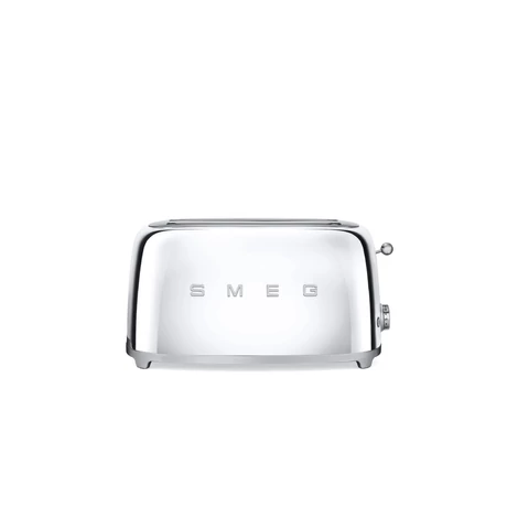 SMEG KENYÉRPIRÍTÓ, retro, 4 szeletes, fényes króm