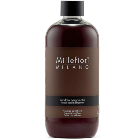 Millefiori Natural Sandalo Bergamotto Utántöltő 500ml