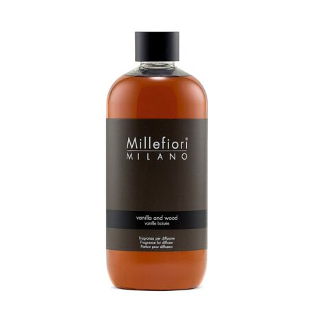 Millefiori Natural Vanilla & Wood utántöltő 500ml