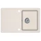 EVIDO Home 45S gránit mosogató, 765 x 460mm, bézs