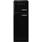 SMEG KOMBINÁLT HŰTŐ ÉS FAGY.,retro,60,1 cm,172 cm ,2 ajtós felülfagy.,222 + 72 l,Life Plus zóna,bal pánt,fekete