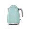 SMEG VÍZFORRALÓ, 50-es évek retro design, 1,7 liter, 2400 W, világoszöld