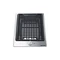 SMEG DOMINO  GRILL FŐZŐLAP,Classic ,31 cm,ultra-lapos,öntöttvas rács,9 fokozat,szálcsisz.rm.acél,Classic és Linea gombok