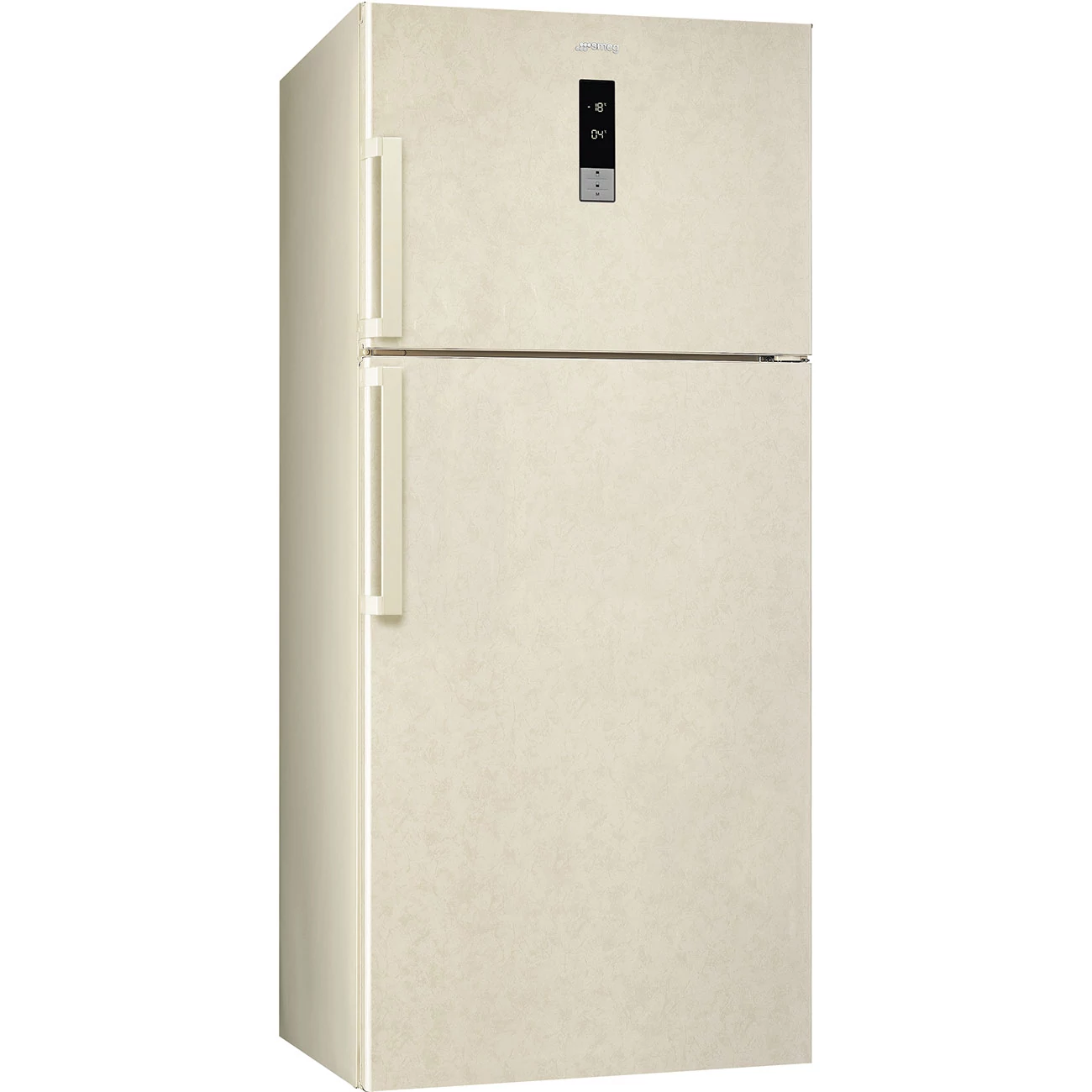 SMEG SZABADONÁLLÓ HŰTŐ ÉS FAGYASZTÓ, 84x186 cm, fordítható ajtó, bézs