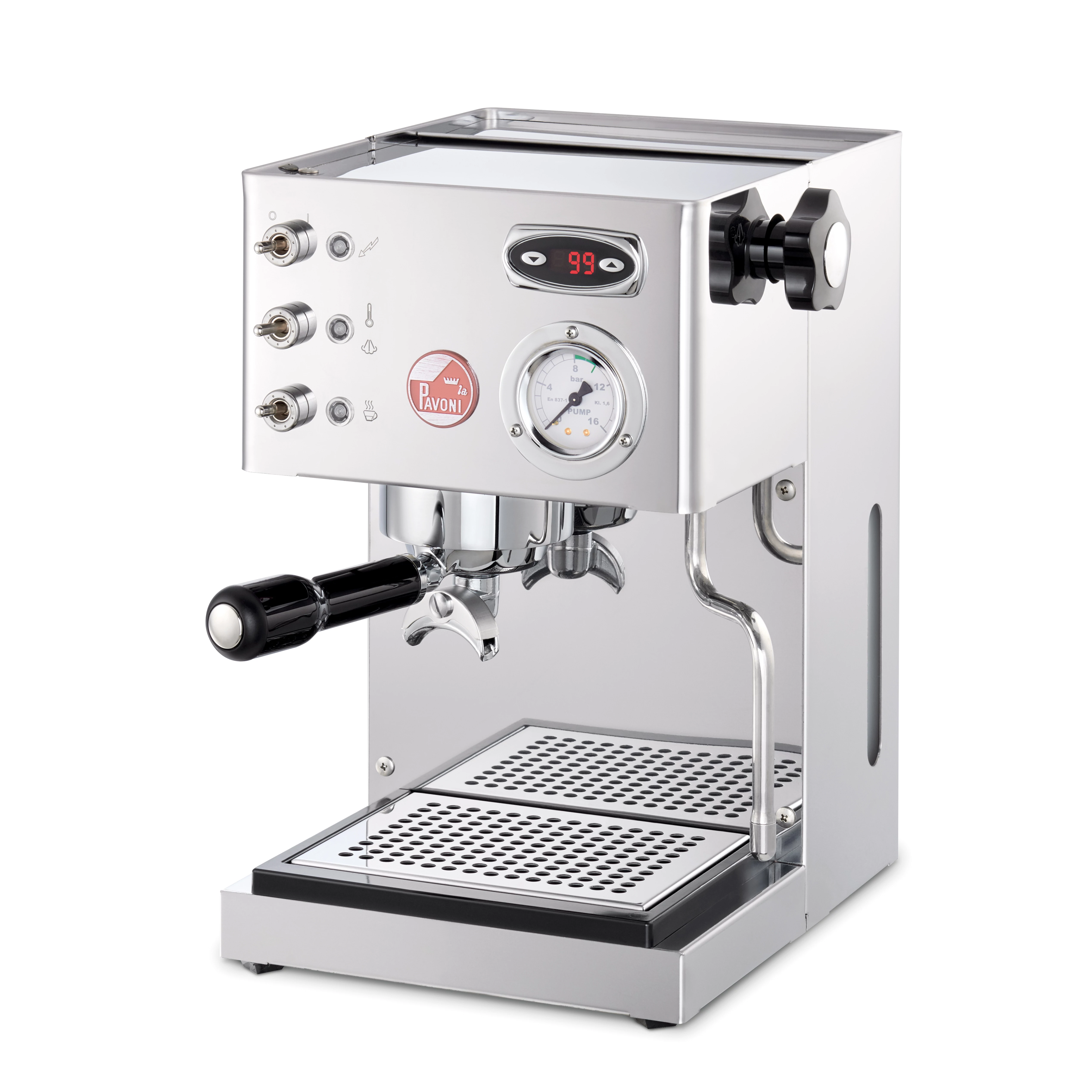 La Pavoni Casa Bar Termo Pid kávéfőző, inox