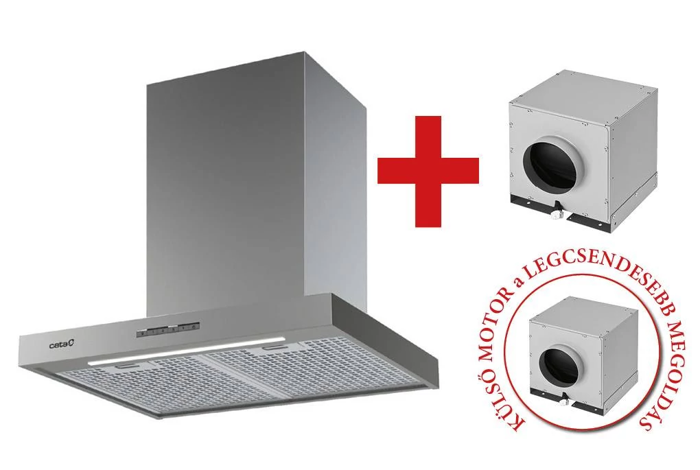 Cata - Páraelszívó SYGMA 6010 X motor nélkül + MULTI Külső motor SEM1T800