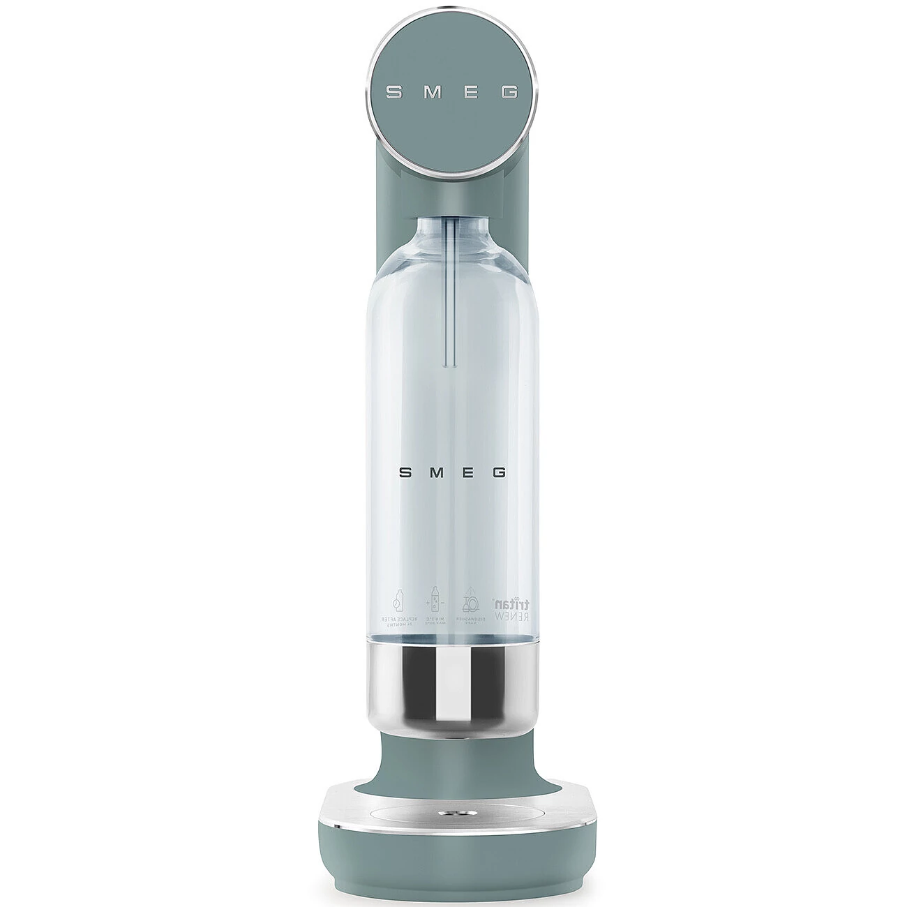 SMEG SZÓDAGÉP, Collezione design, matt smaragdzöld
