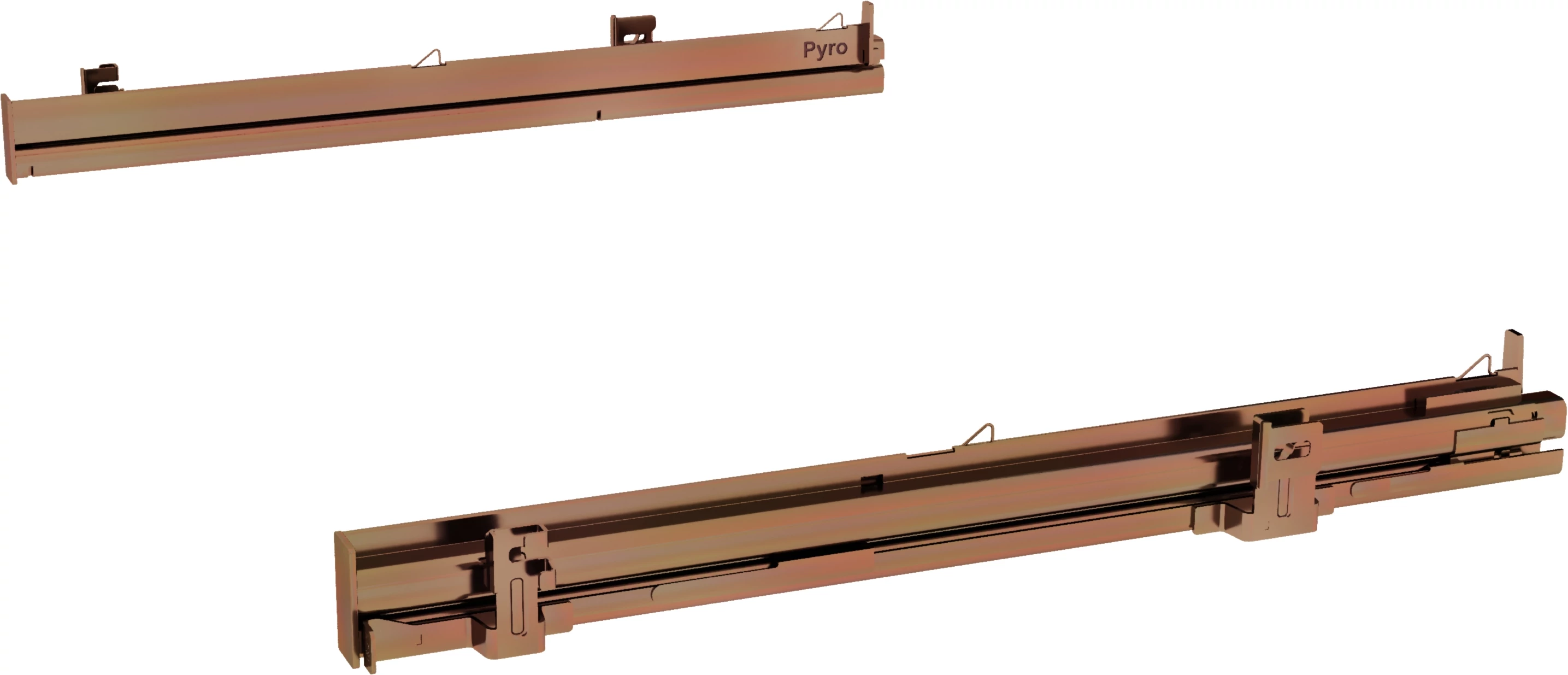 Bosch HEZ638070, Clip rail, teljesen kihúzható