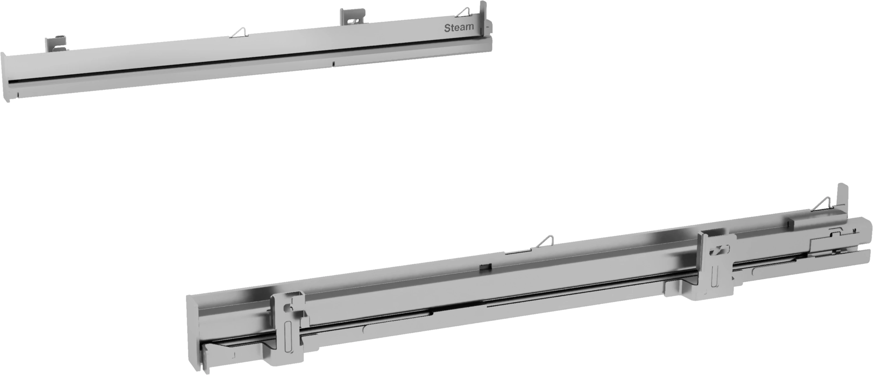 Bosch HEZ638D00, Clip rail, teljesen kihúzható